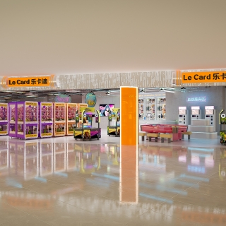 现代游戏厅门头