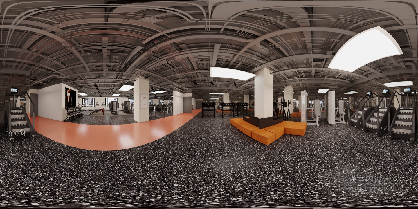 现代工装-健身房2