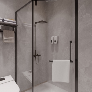 现代酒店卫生间静态