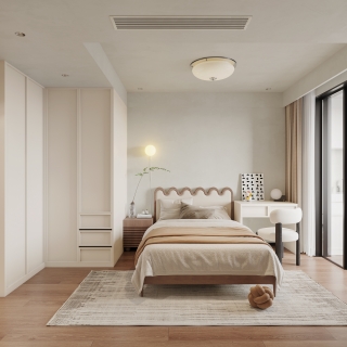 8现代中古风次卧单张