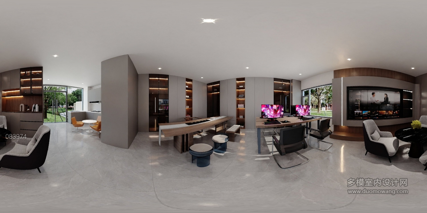 现代风格-展厅1