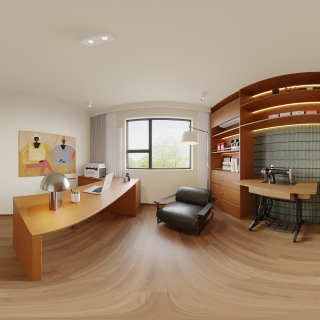 日式书房全景小图