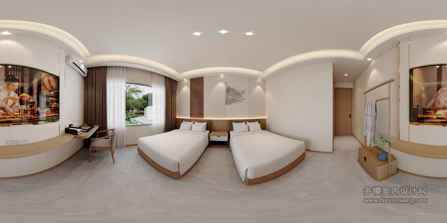 新中式风格-双人间