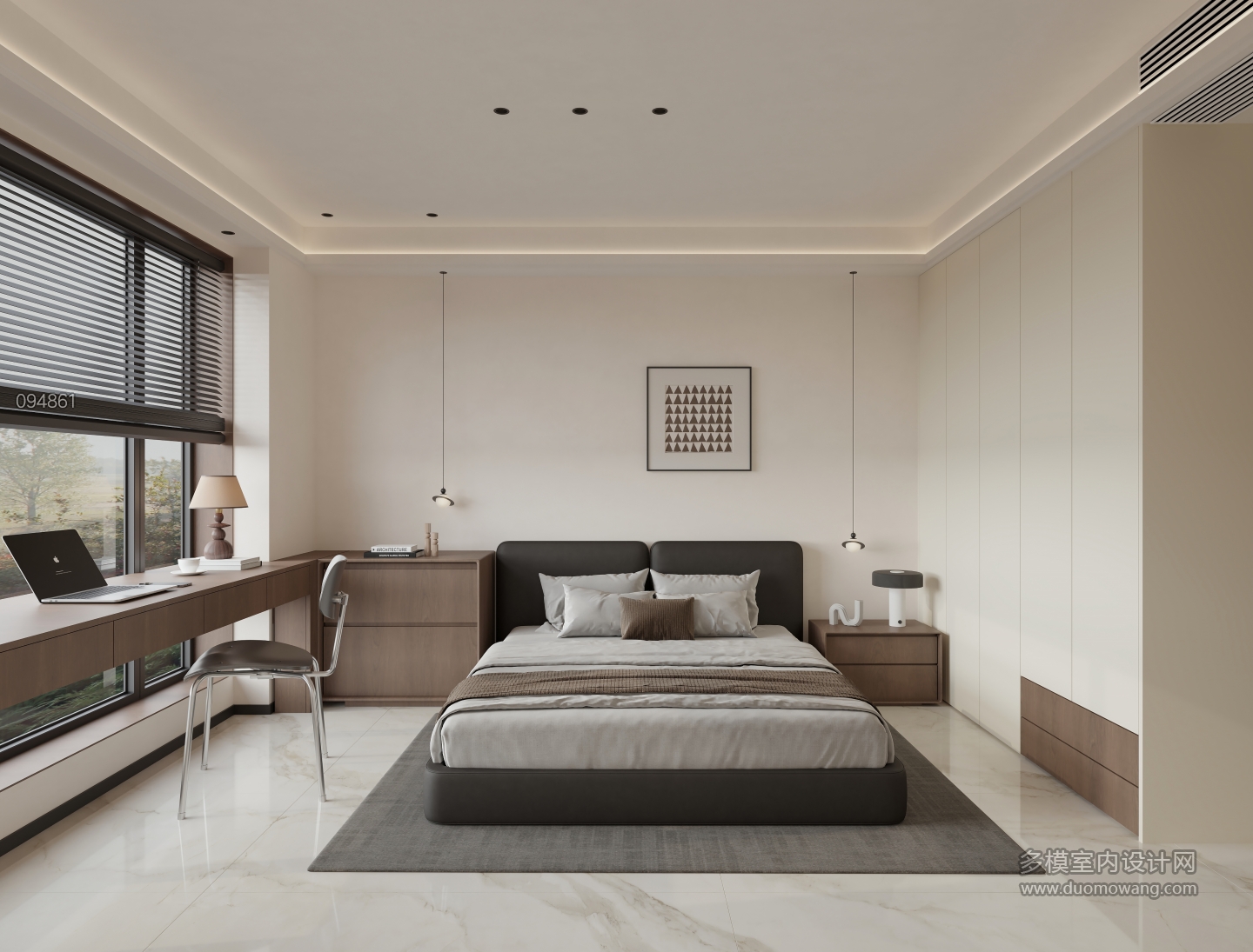 现代 次卧2 单张 新