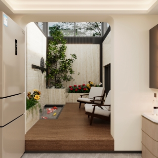 现代地下室景观