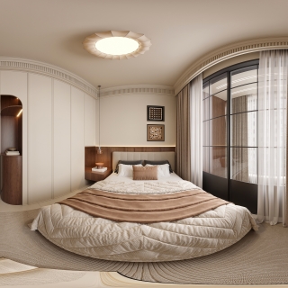 法式中古次卧全景_0000