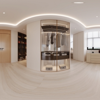 现代主卧衣帽间