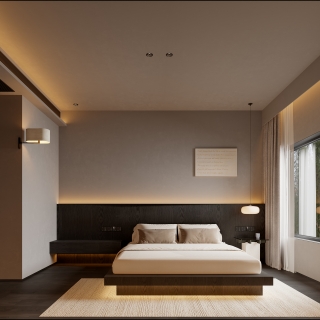 侘寂名宿床头静态1