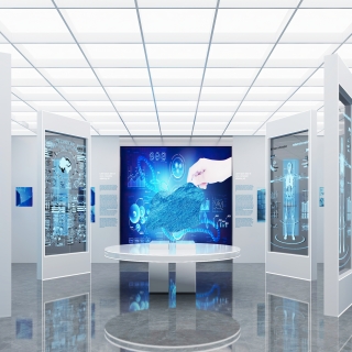 现代办公展厅 (1)