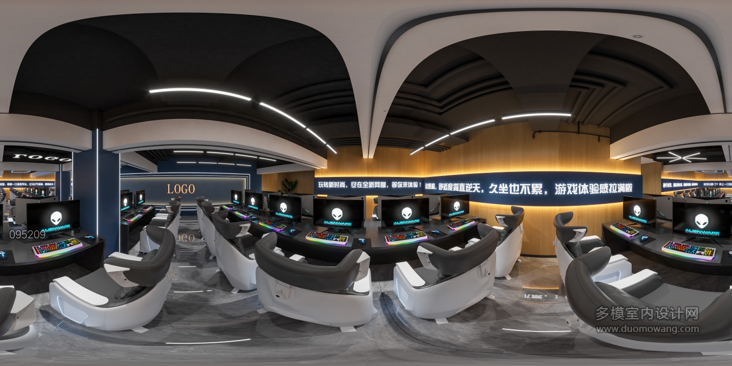 现代地下层大厅一360