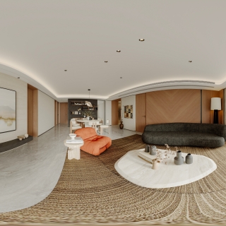 现代客餐厅2全景