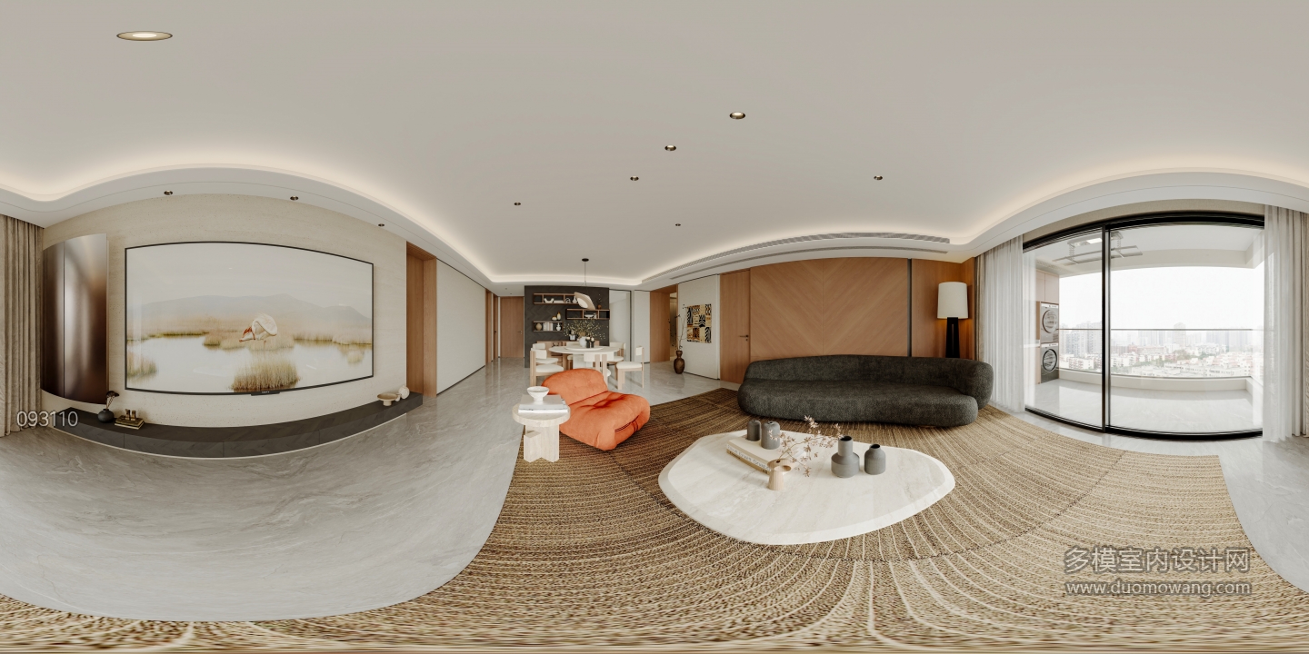 现代客餐厅2全景