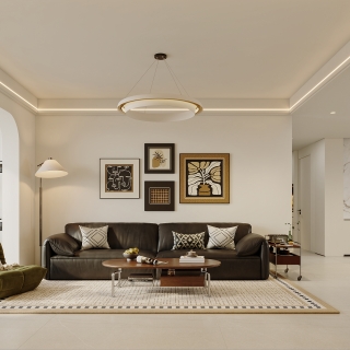 现代电沙发景特写