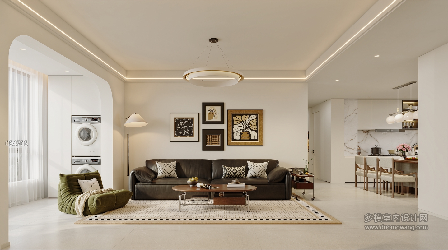 现代电沙发景特写