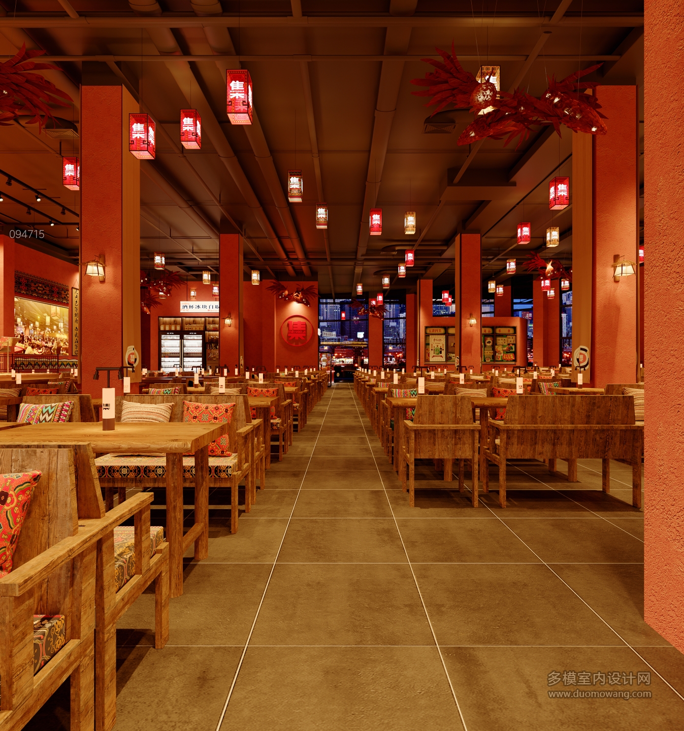 卧阳河畔商铺视角四