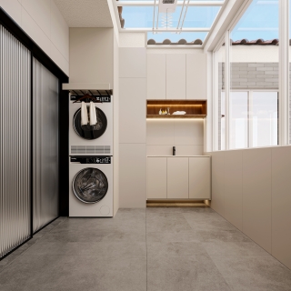 现代洗衣间
