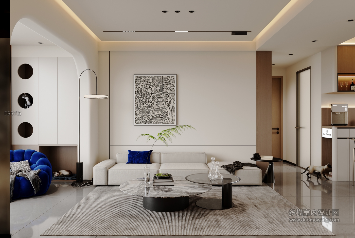 江秀府_单张沙发背景