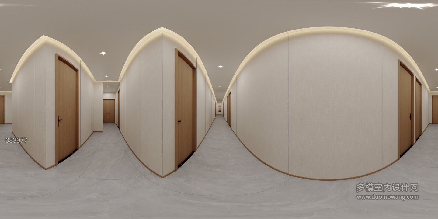 新中式风格-走廊