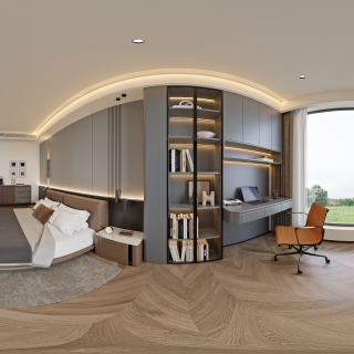 意式轻奢二层_二层男孩房