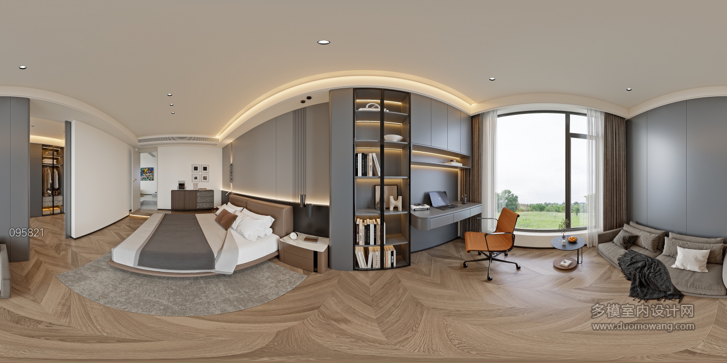 意式轻奢二层_二层男孩房