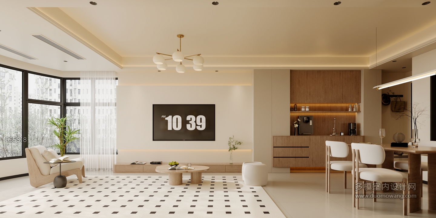 现代奶油风特写2