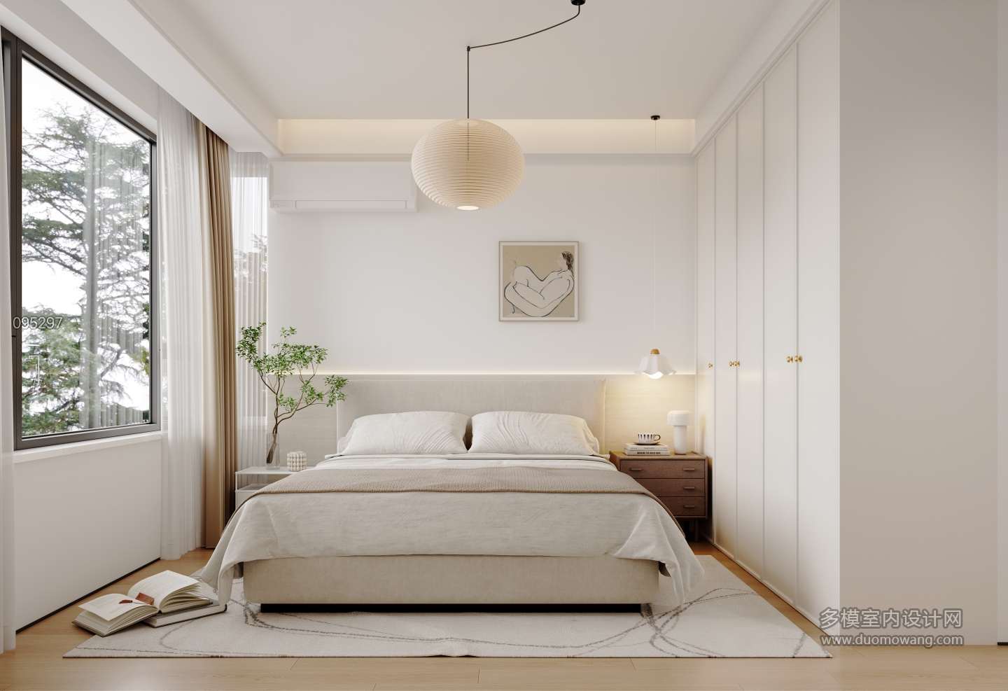 A黎阳学府1-104_单张卧室