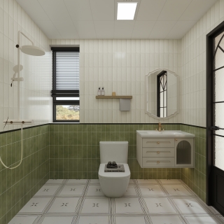 法式 中古风 主卫 单张