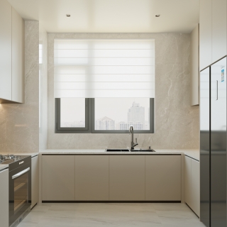 现代轻奢厨房单张