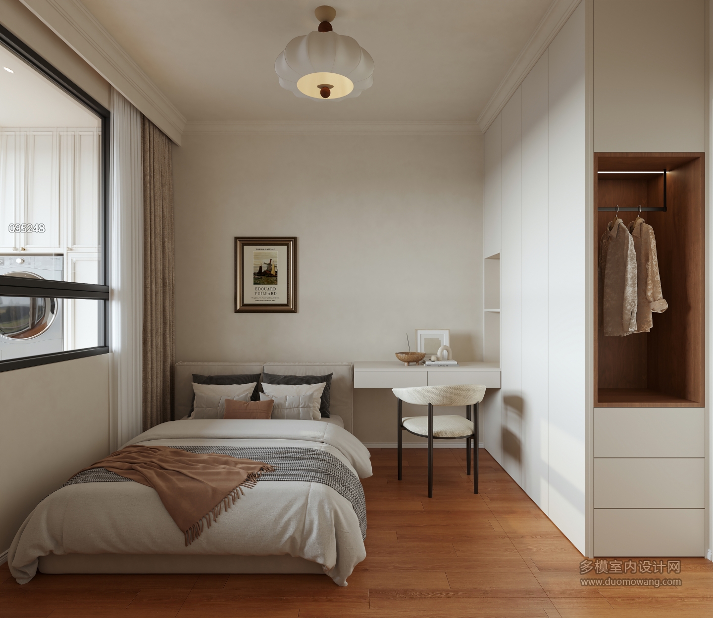 法式 中古风 次卧 单张