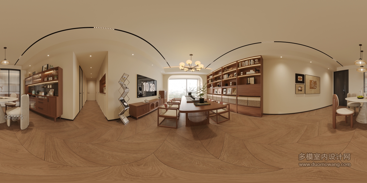 现代中古风客餐厅