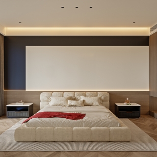 意式轻奢二层_二层女孩房001