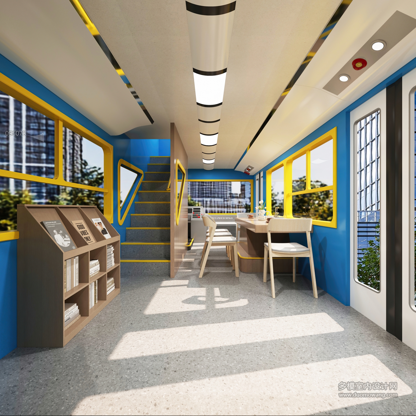 现代巴士书吧1层b (1)