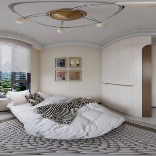 意式 儿童房全景