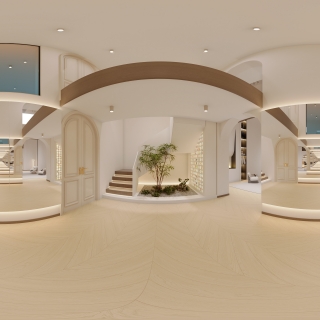 奶油风 -2健身区全景