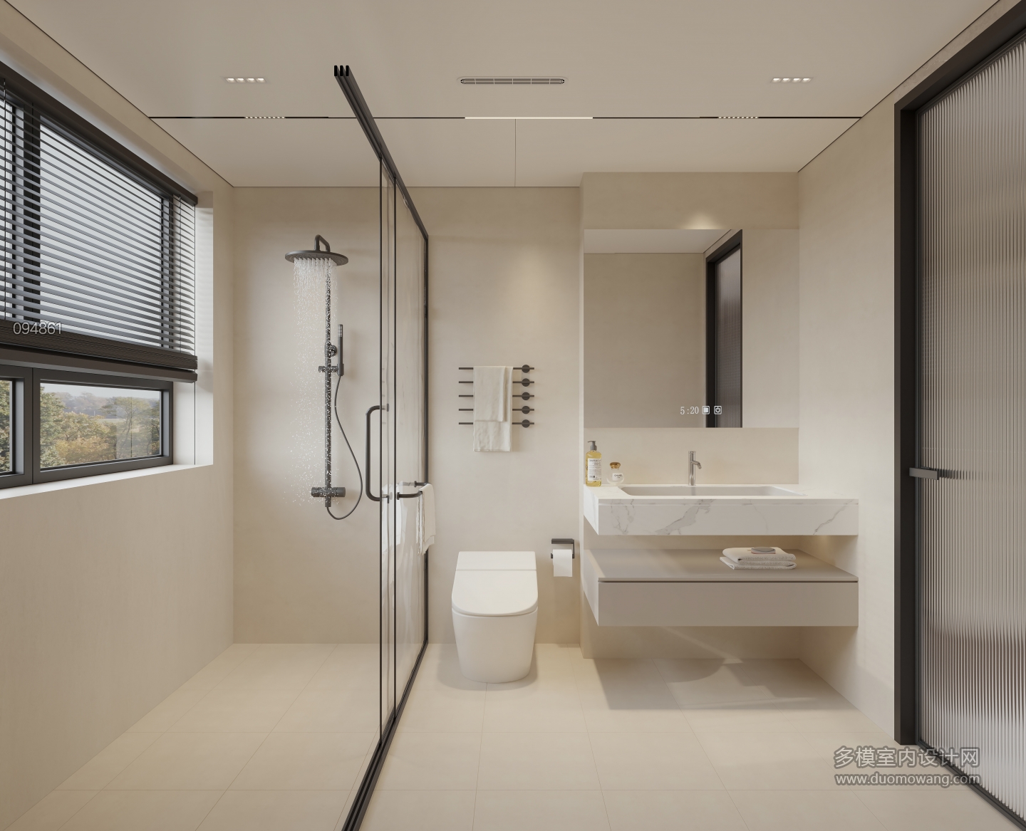 现代 主卫 单张