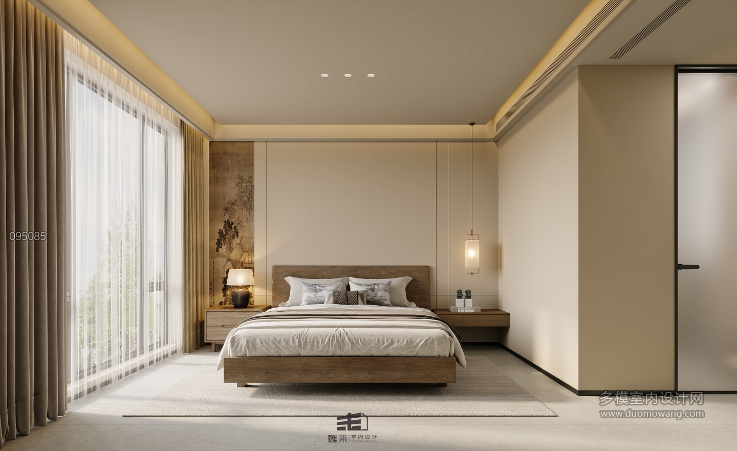 二层宋代中式大次卧特写