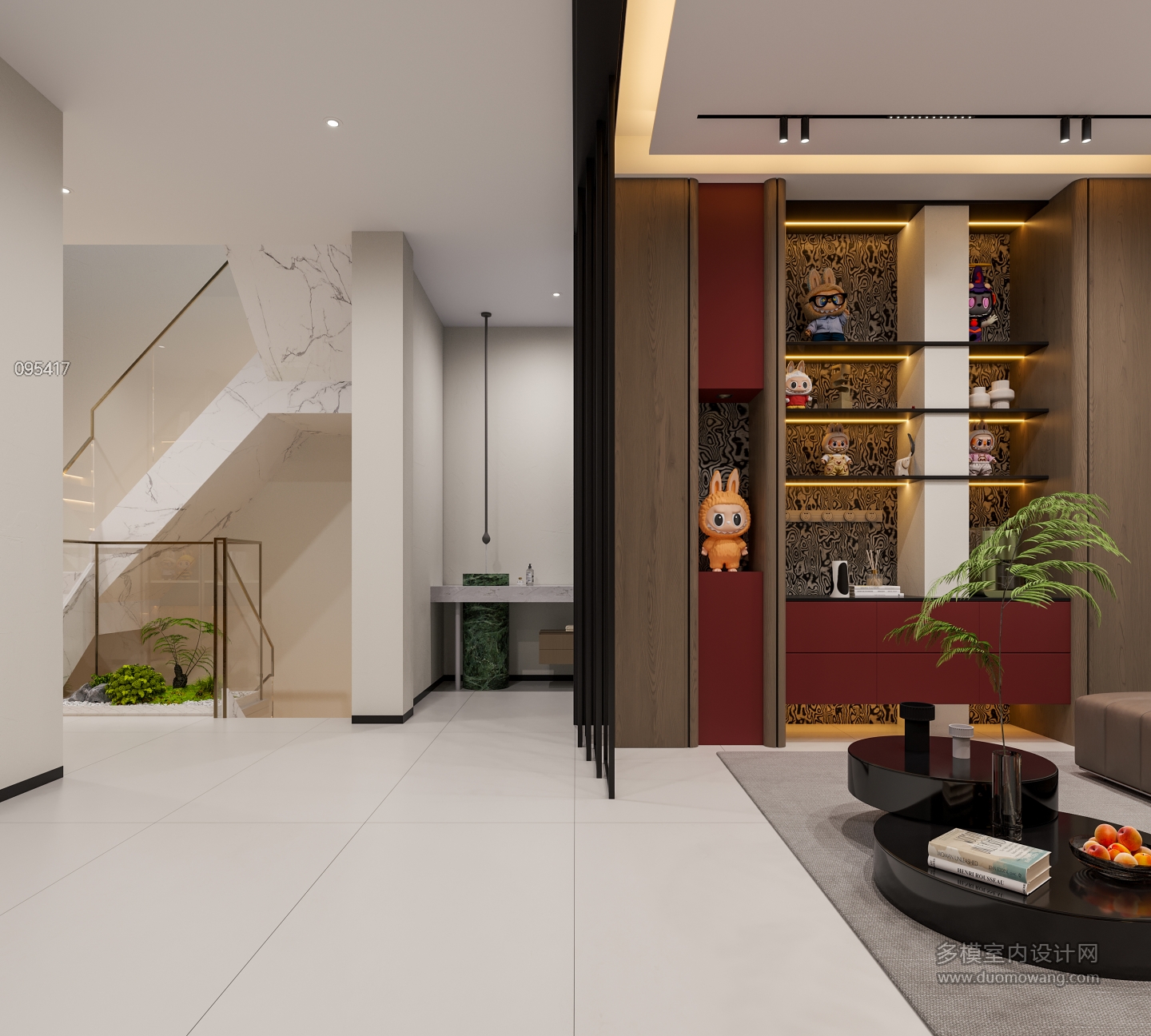 现代负一装饰柜