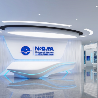 现代办公展厅大厅 (1)