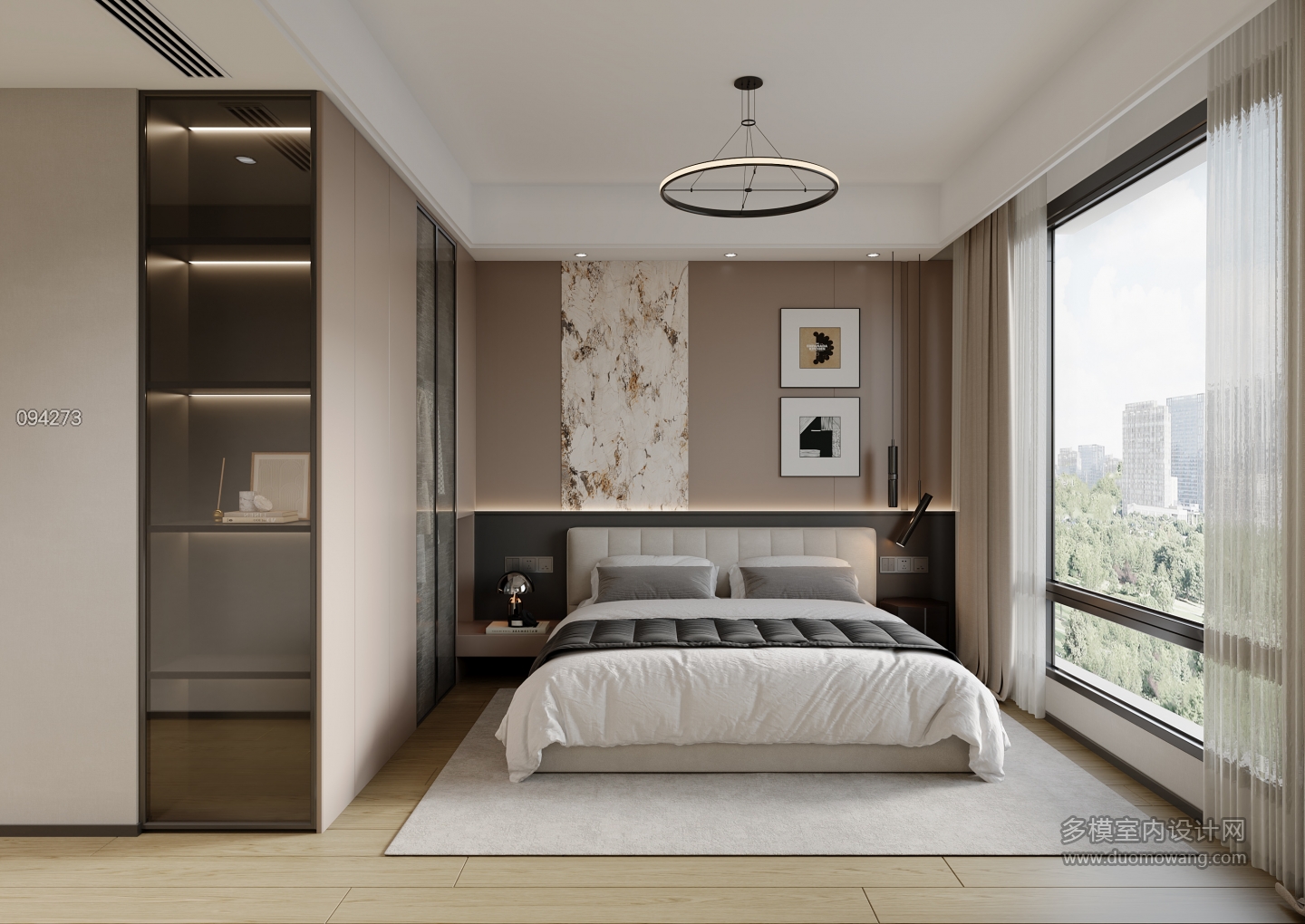 意式2楼主卧静态