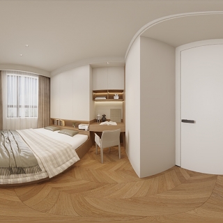 现代轻奢榻榻米全景