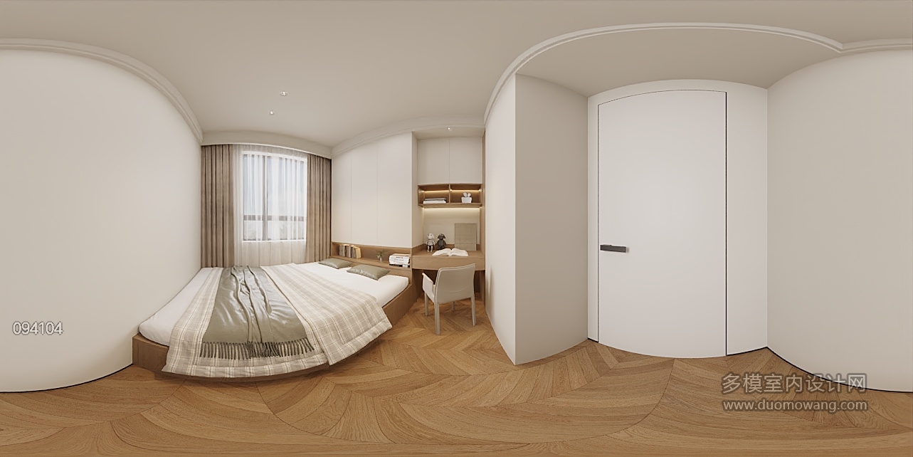 现代轻奢榻榻米全景