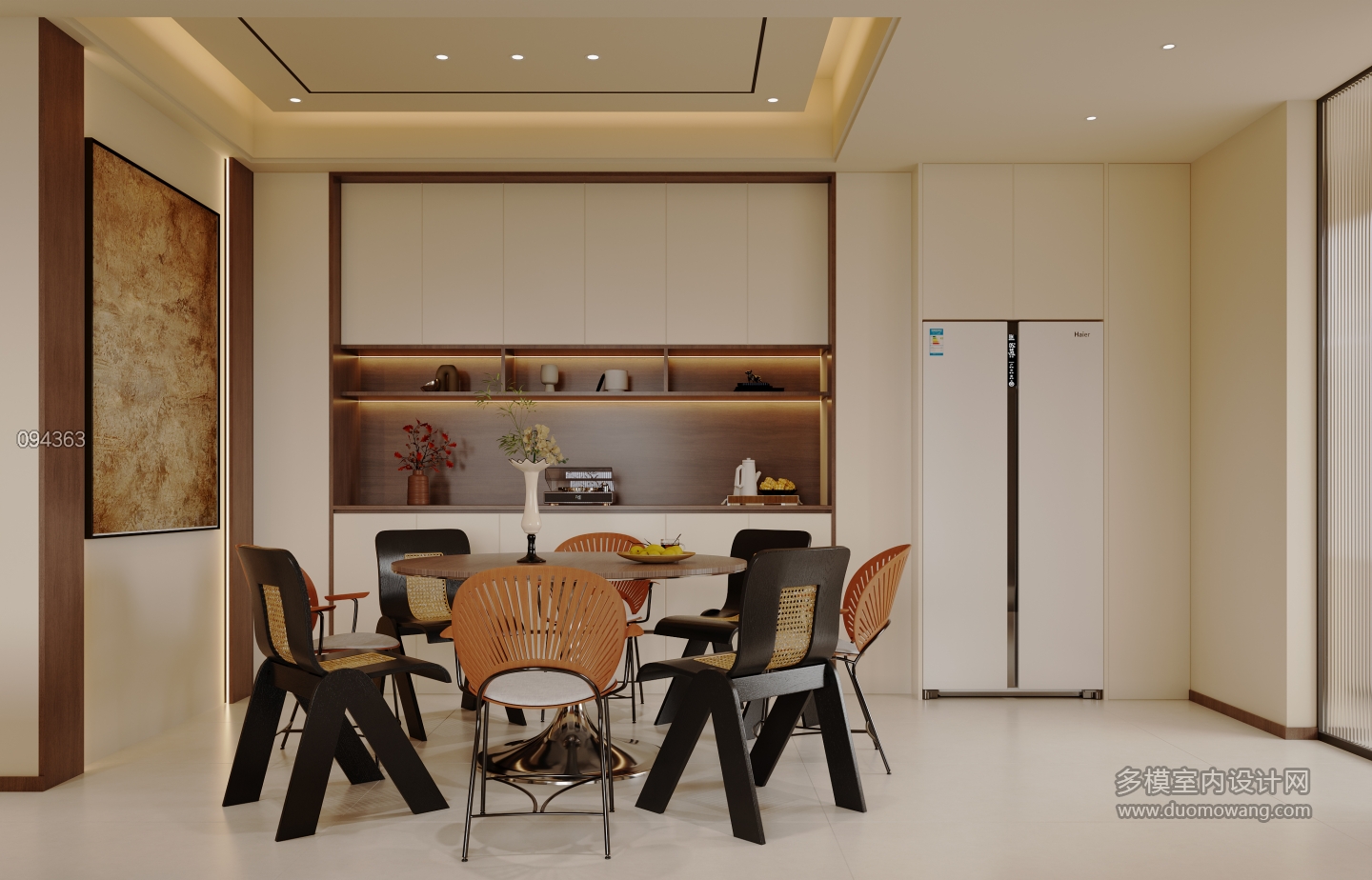 四楼_沙发背景005