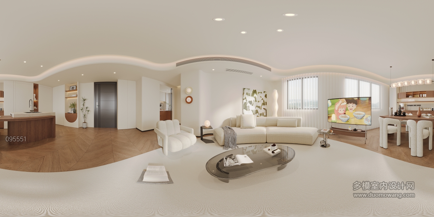 现代中古风客餐厅