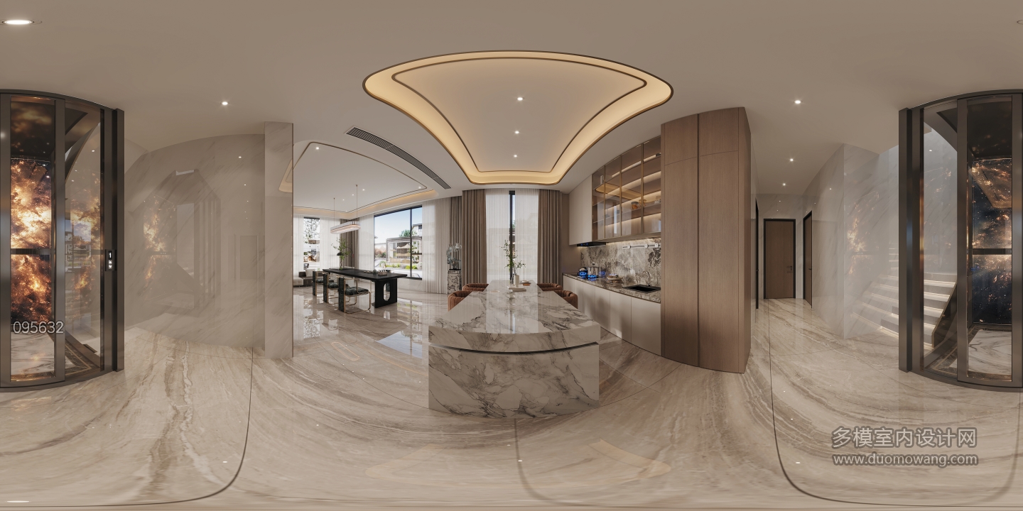 一楼西厨楼梯间全景