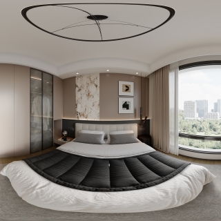 意式2楼主卧全景