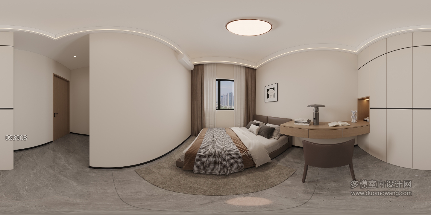 现代四楼客房1全景