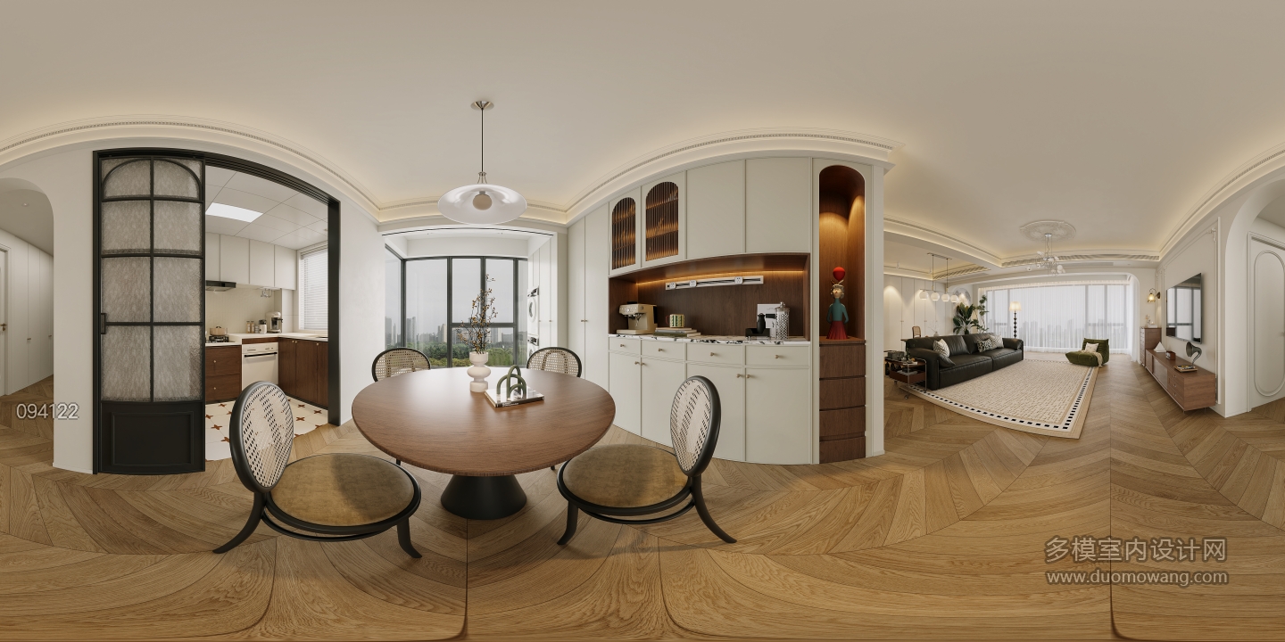 法式奶油中古餐厅全景