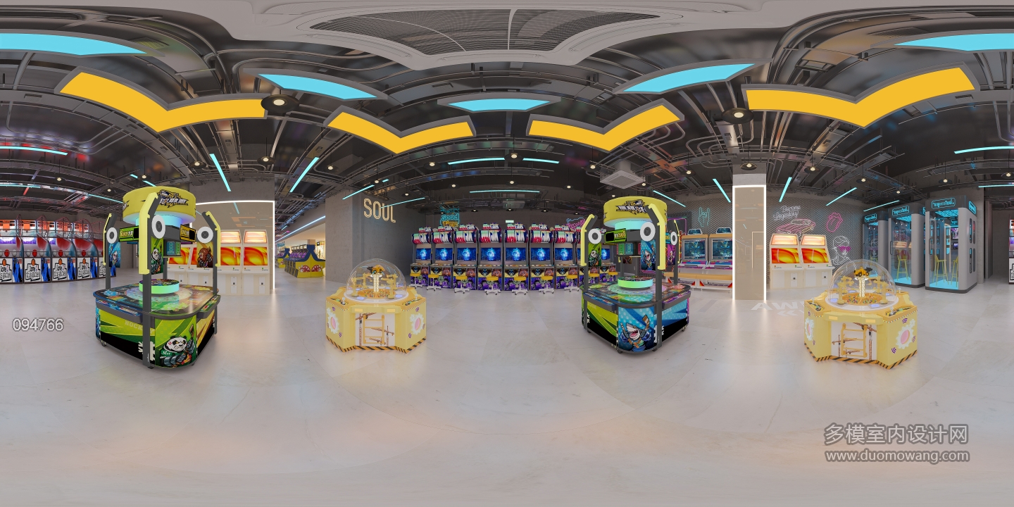 现代游戏厅