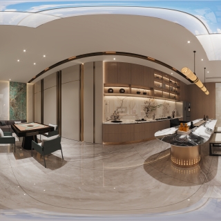 负二茶室棋牌室全景