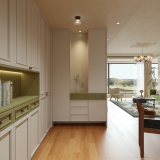 法式 中古风 玄关 单张